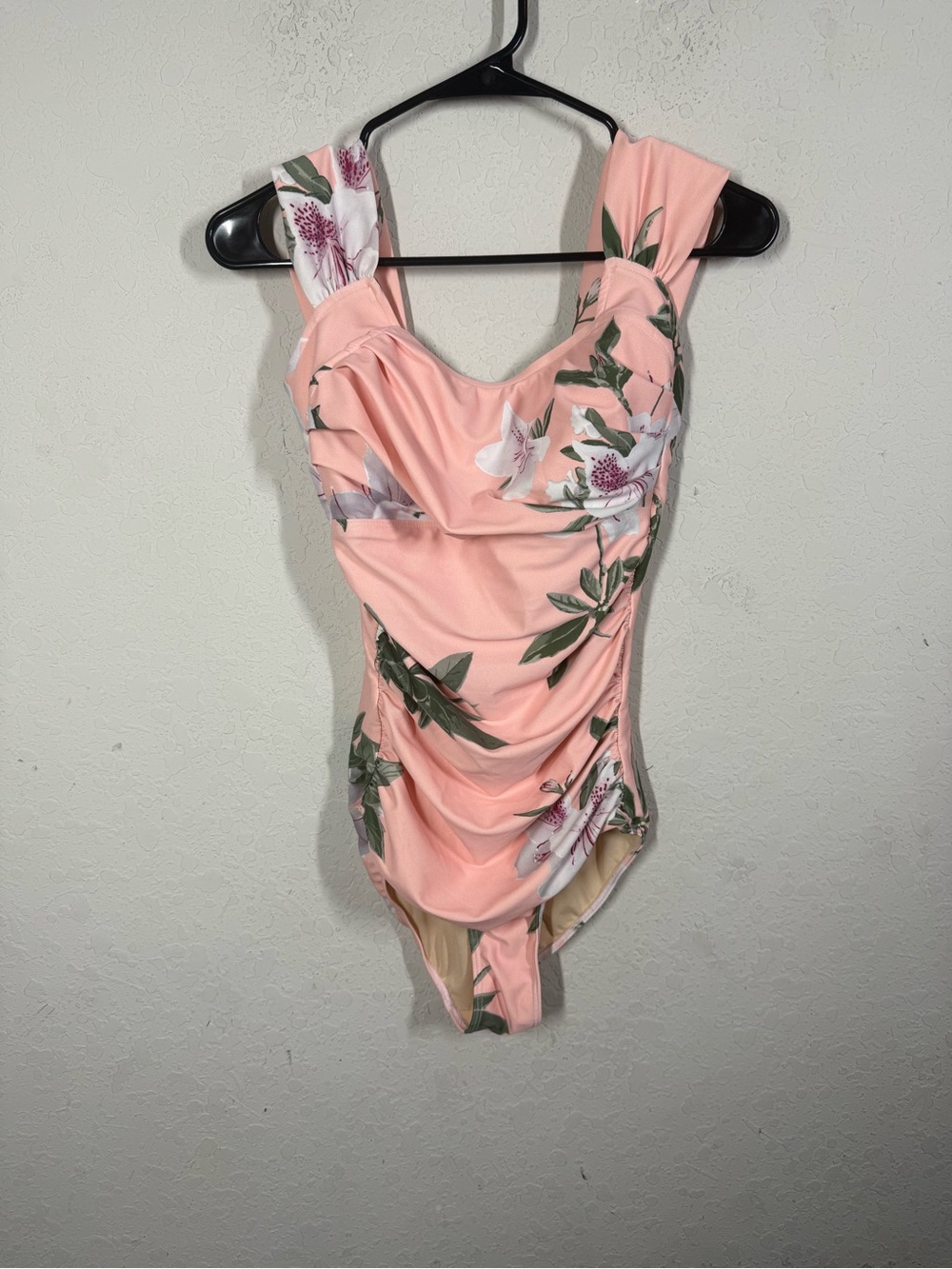 Albion Floral Maile Off Shoulder One Piece Swimsuit Size XS
